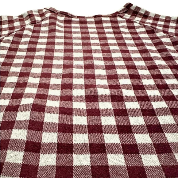 Zara | Red and White Checkerboard Top (9-10 yrs) - Picture 3 of 5